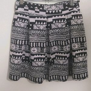 Aztec print skater print